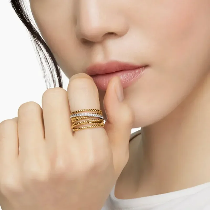 High Quality Fashion Classic All Complete DY Ring for Women