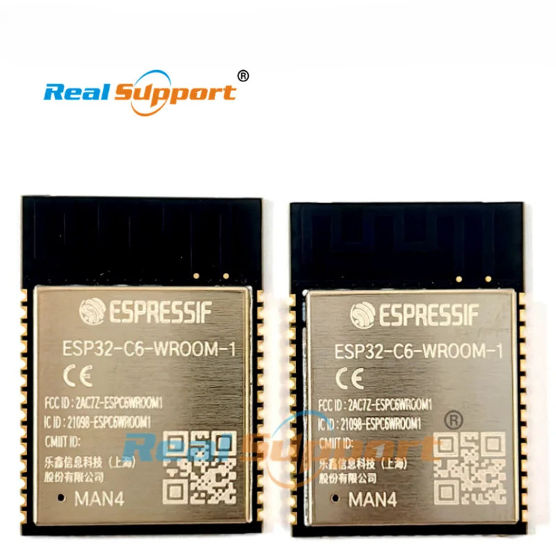 ESP32-C6-WROOM-1-N4 ESP32-C6-WROOM-1 4MB ESP32-C6 Wi-Fi 6 and BLE 5.3 wireless module for Industrial Automa