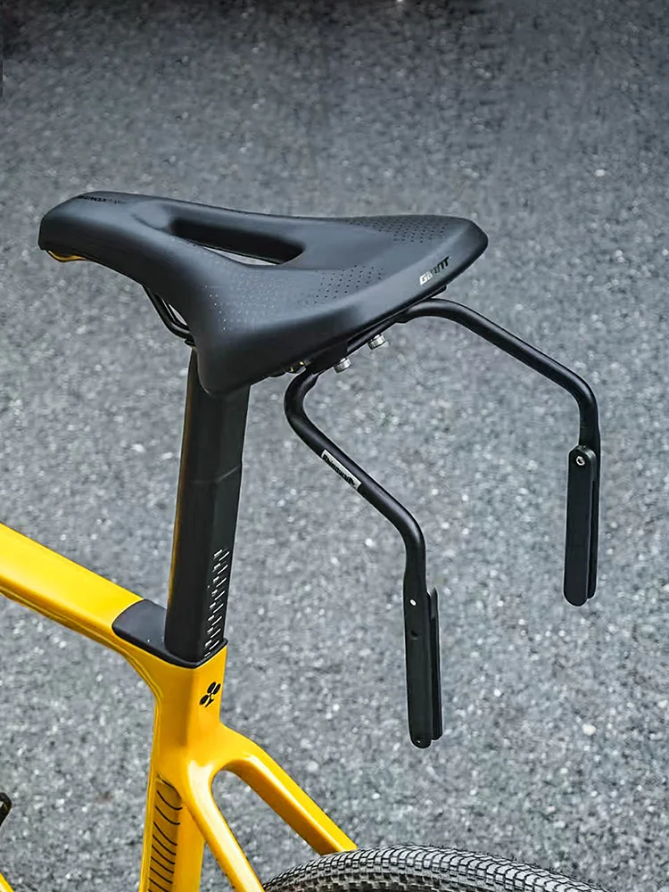AliExpress Rhinowalk Bike Saddle Stabilizer Bracket Rear Seat Mounting Bicycle Bag Rack Holder Extended Support Shelf Frames Accessories
