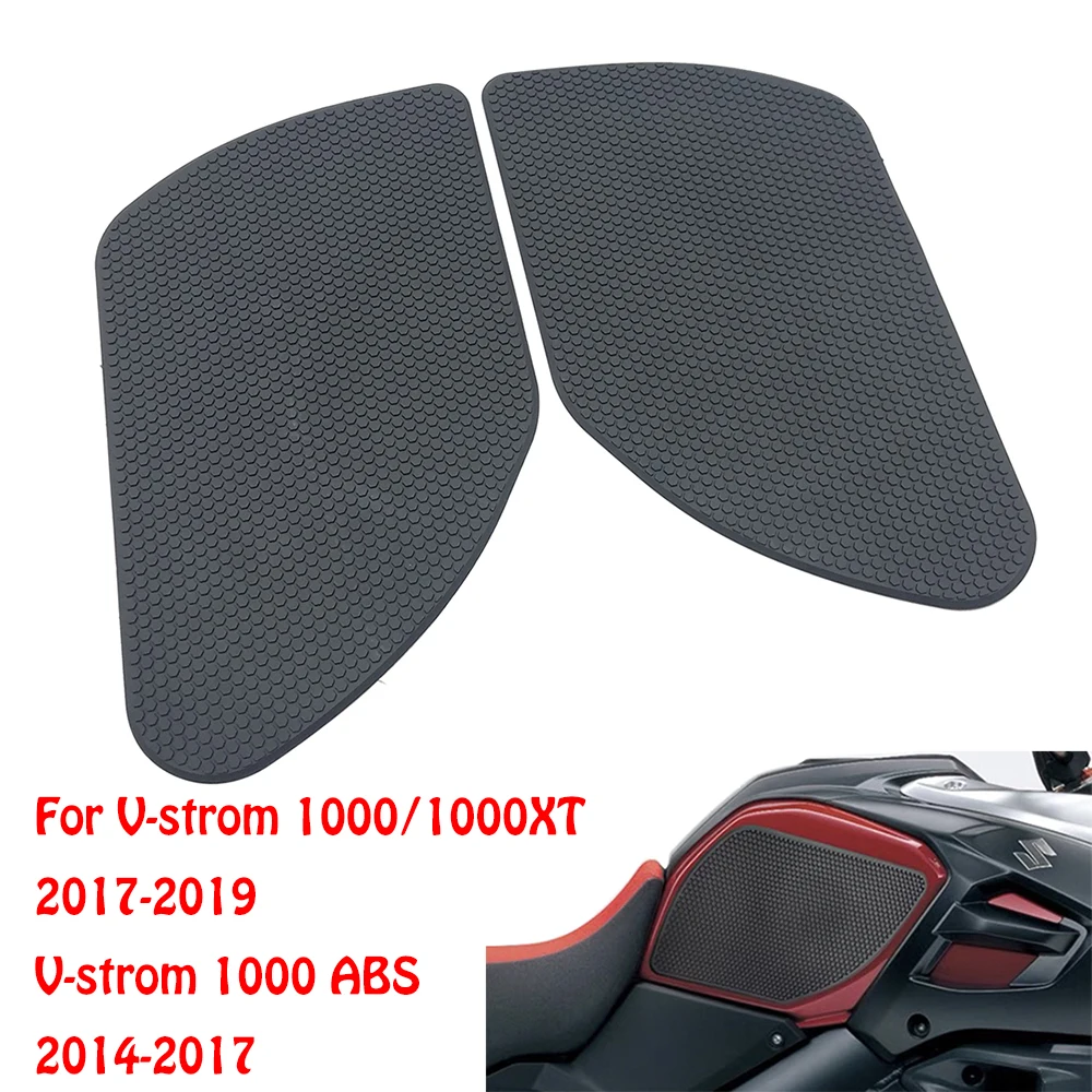 For SUZUKI V-STROM DL 1000 1000XT VSTROM DL1000 2014- Motorcycle Anti Slip Sticker Tank Traction Pad Side Knee Grip Protector