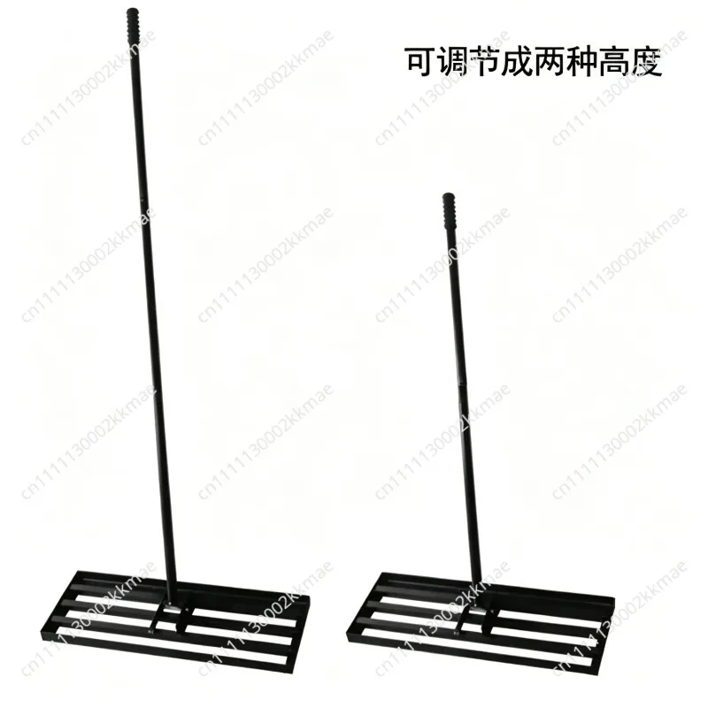 Lawn Leveling Rake, Leveling Machine, Soil Fertilizer Tool, Garden Farm Vegetable Plot Push-Pull Leveler, Sand Rake, Grass Rake