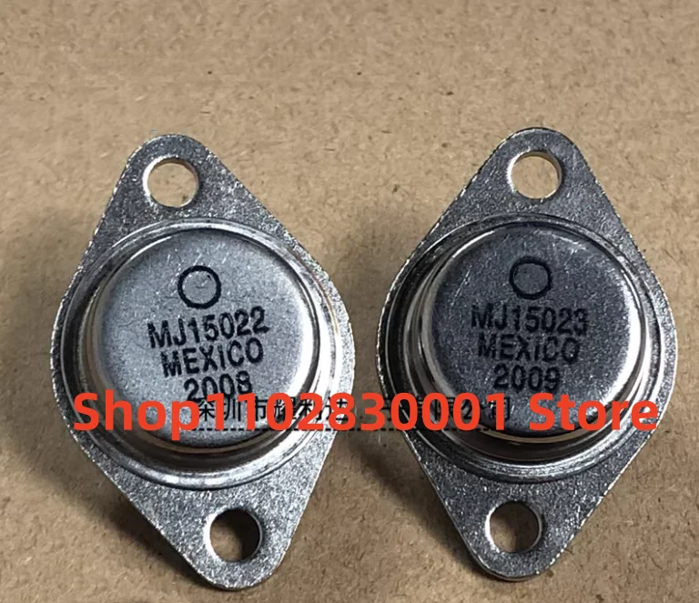 1 par de transistores MJ15022 MJ15023 TO-3P 100% bueno en STOCK
