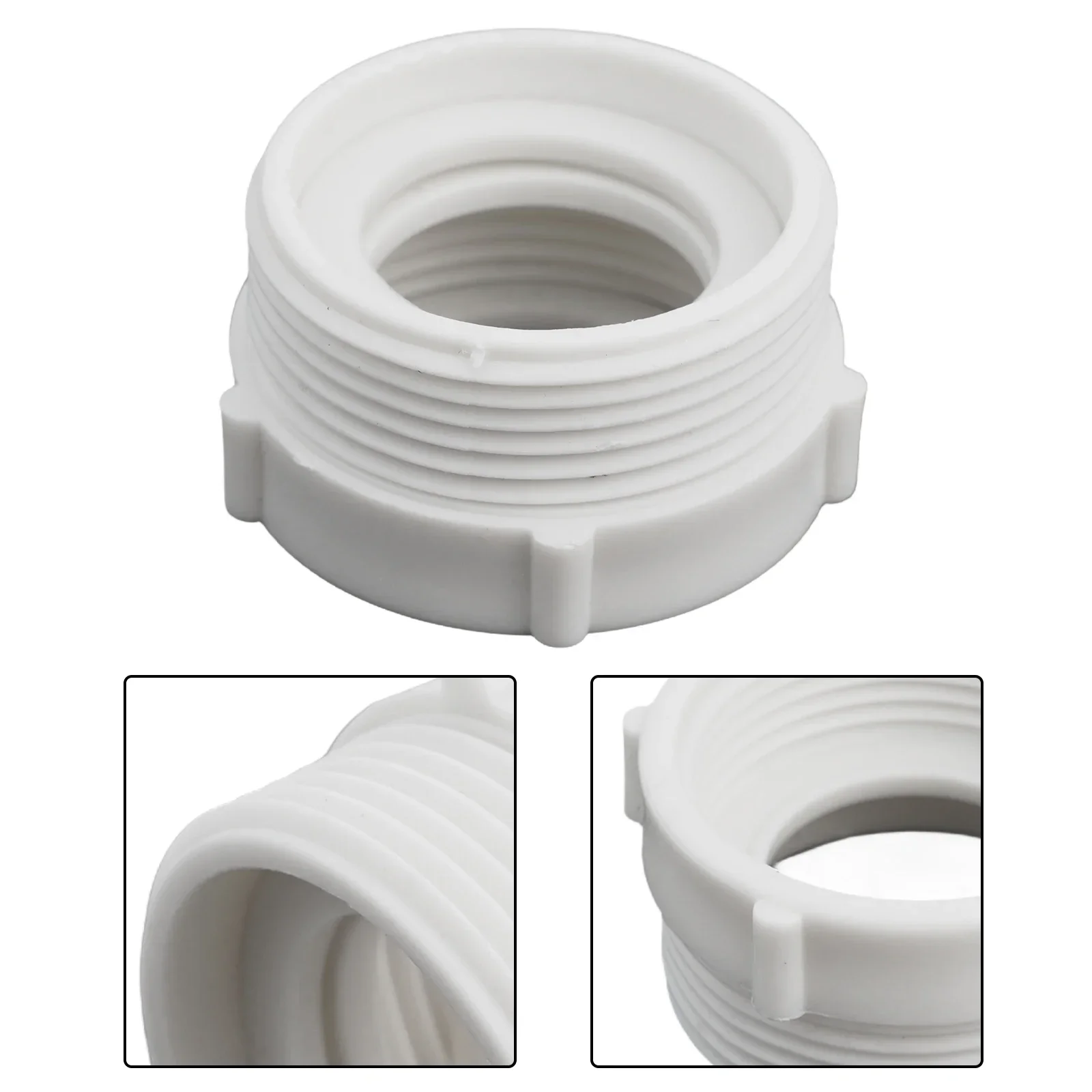 1pcs Fixtures Plumbing Trap Waste Extension Pipe Adapter Kitchen Sink Thread Trap Waste Extension 1-1/4