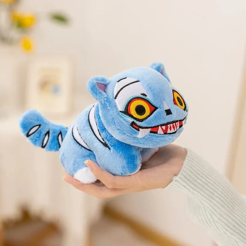`18CM KPOP Demon Hunters Peluche &^% Gioco di caccia alla strega/Stesso peluche tigre | |   Regali di compleanno per piccoli regali per bambole ^ per bambini