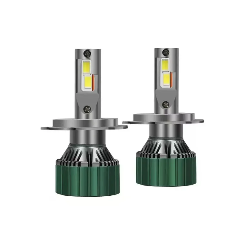 

30000LM H7 Светодиодные автомобильные фары Canbus Mini H4 H8 H11 H1 9005 9006 9012 Светодиодная лампа Медная трубка Автоматические чипы CSP 6000K Белый 12 В 24 В