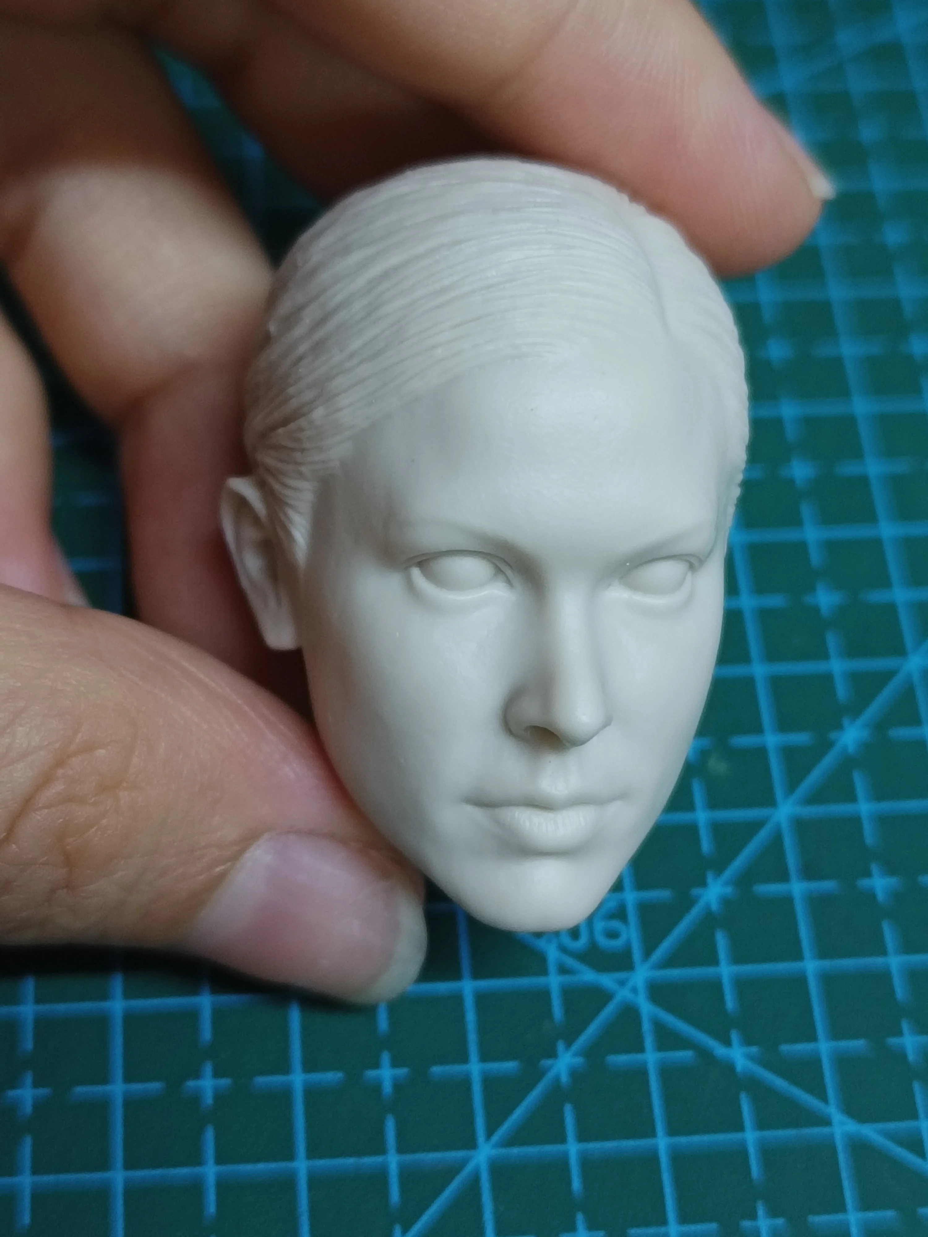 Kristanna Loken Modular Art MA013 1/6 Scale Head Sculpt Female Soldier  Anime Actor  For 12 Inch Action Figure Model Toys Doll