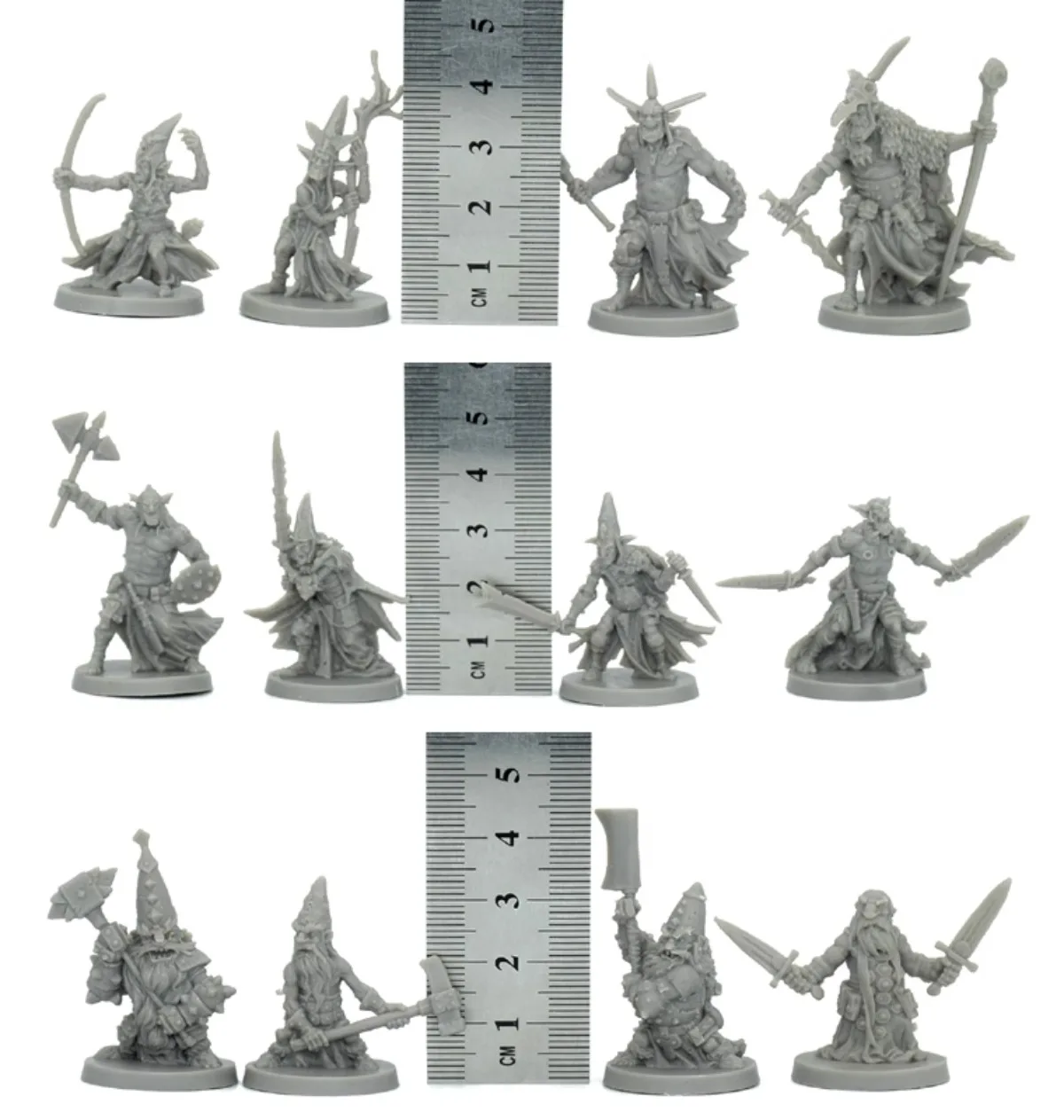 لعبة لوحة TRPG منمنمات الظلام الضخمة Blowgunner Warrior GOBLIN ORC ENFORCER BOSS MINIONS Kickstarter شخصيات حصرية