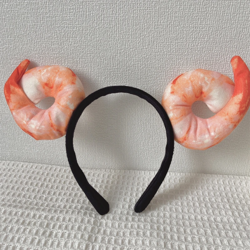 Chicken Legs Simulated Food Hair Hoop Fashion Bone Hotdog Headband Shrimp Vegetable Wash Face Hair band