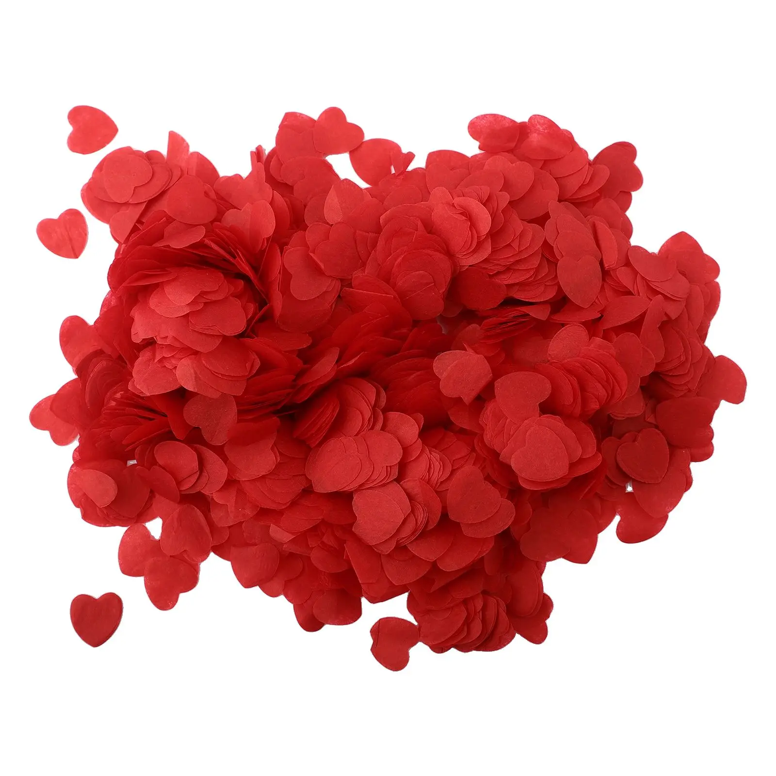 100g Biodegradable Paper Confetti in Heart Shape for Wedding Birthday Party Decoration Approximately 10000 Pieces