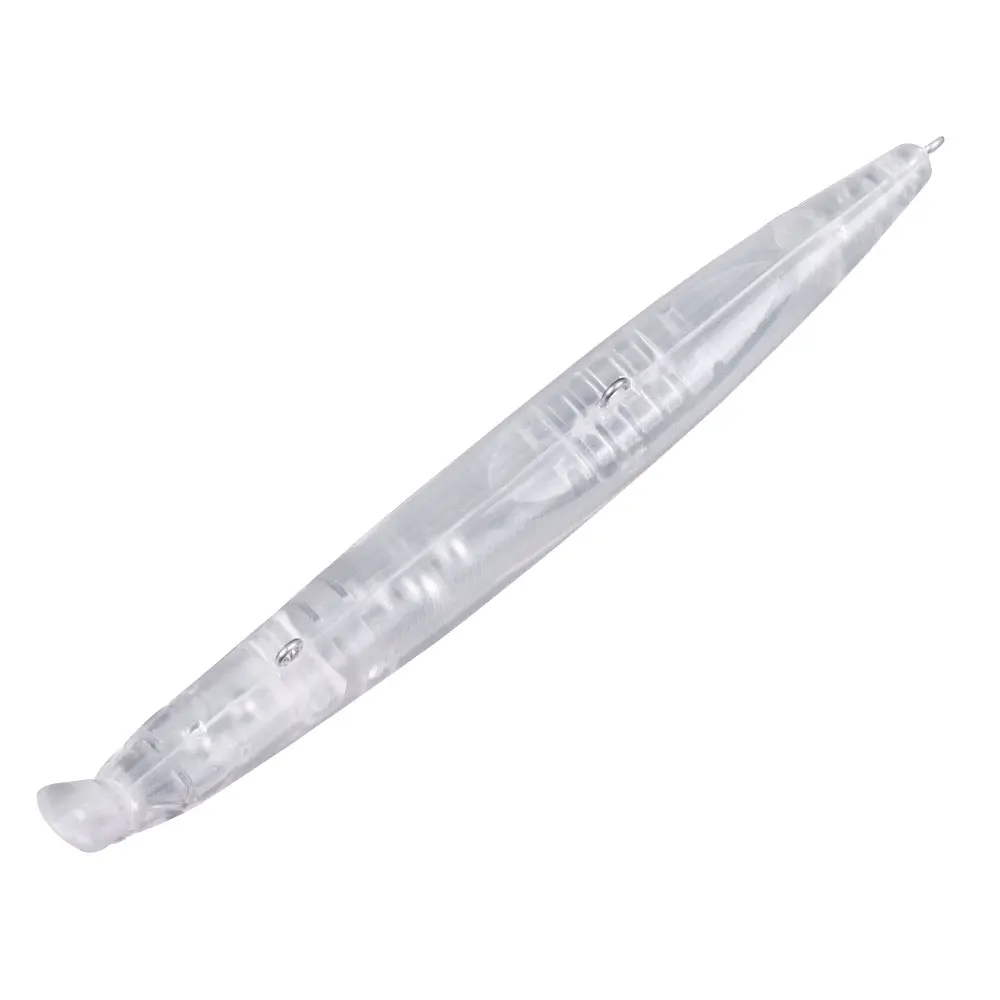 Señuelos Minnow sin pintar 13.5cm – Jerkbait transparente para aerógrafo - imagen 5