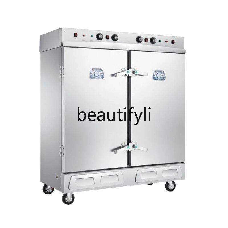 

Commercial rice steamer, water shortage and power failure to prevent dry burning gas and electricity, steamer rice steamer