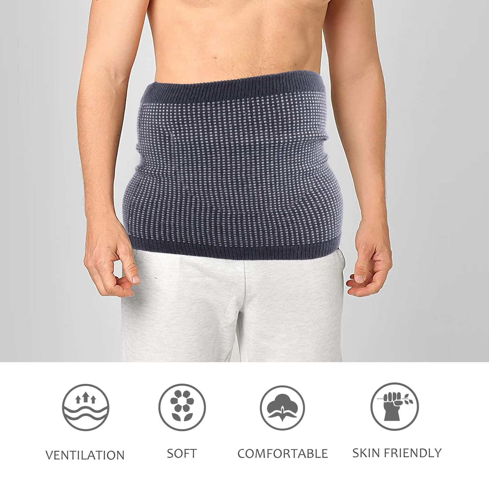 

Premium Elastic Lumbar Support Belt Waist Brace For Fitness Sports Lightweight Comfortable Relief Back Brace All People Outdoor