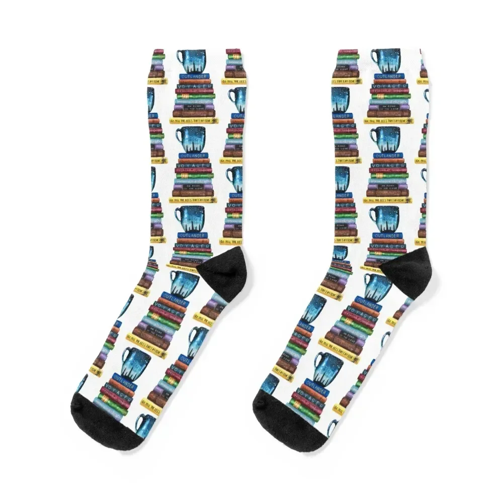

Outlander Lover Socks golf Non-slip compression fashionable Mens Socks Women's
