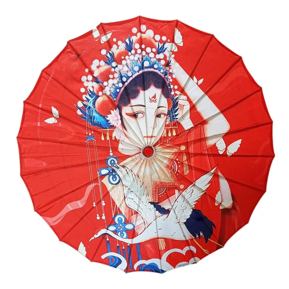 7 Colors Oiled Paper Umbrella Chinese Antique Style Costumes Photography Umbrella Bridesmaids Party Scenery