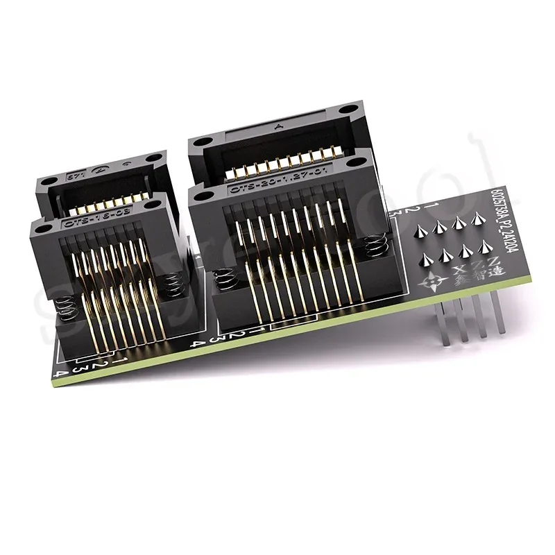 XZZ 4 en 1 BIOS enchufe de combustión SOP8/WSON8/QDFN8 parche Universal 6x8 5x6MM