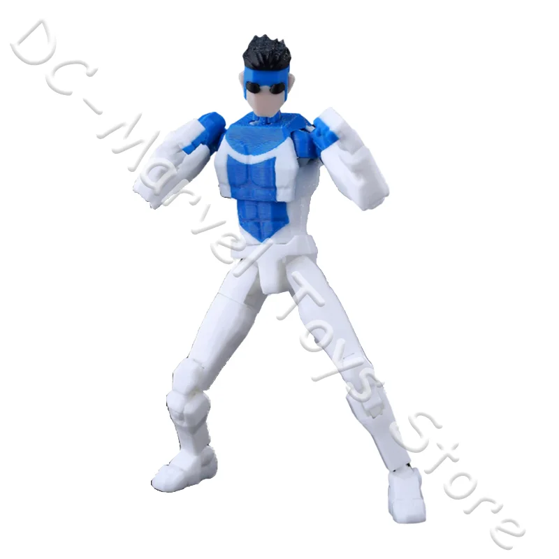 New 3d Printed Invincible Boy T13 Dummy13 Multi-Jointed Movable Shapeshift 3d Printed Action Figure Custom Toy