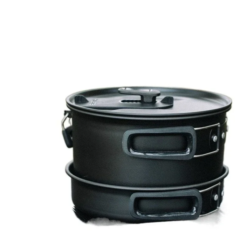 

Outdoor Portable Pot Set Camping Cooking Camping Pot Picnic Cooking