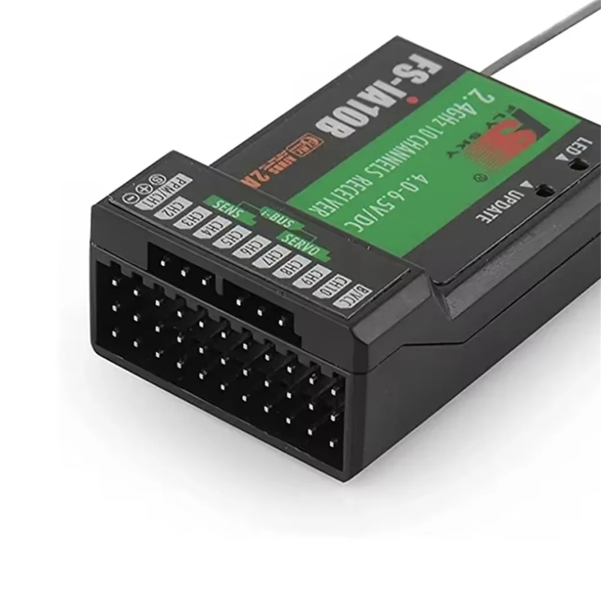 2025+ -IA10B 2.4G جهاز استقبال ذو 10 قنوات لجهاز الإرسال -I10 -I6S لطائرة هليكوبتر FPV RC #4