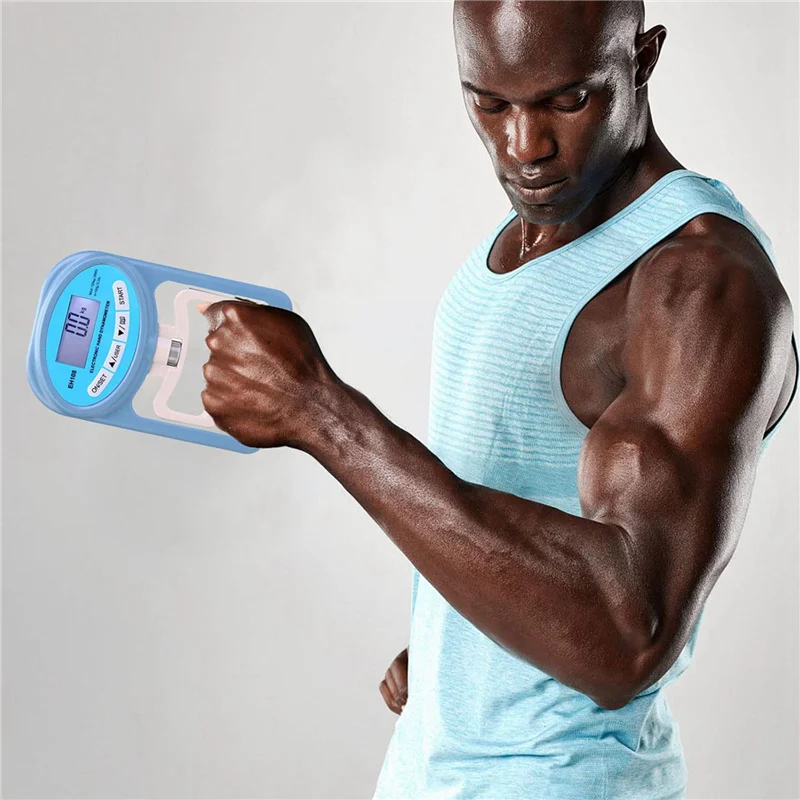 

B93B-2X Hand Dynamometer Grip Fitness Wrist Hand Dynamometer Grip Meter Electronic Measurement 265 Lbs Hand Strength