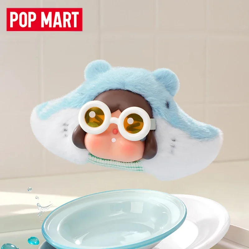 POP MART CRYBABY CRY ME AN OCEAN Series Colgante de Vinilo de Peluche, Juguetes de Caja Sorpresa de Moda, Caja Misteriosa, Figura de Acción Sorpresa, Regalo Sorpresa