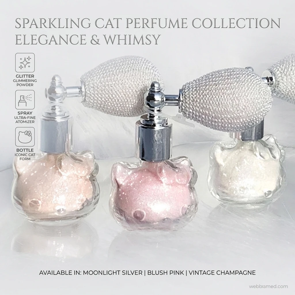 MGL High Gloss Shiny Airbag Powder Spray - Facial Neck Bone Brightening Eye Shadow Body Shining Crystal Fine for Makeup And Beau