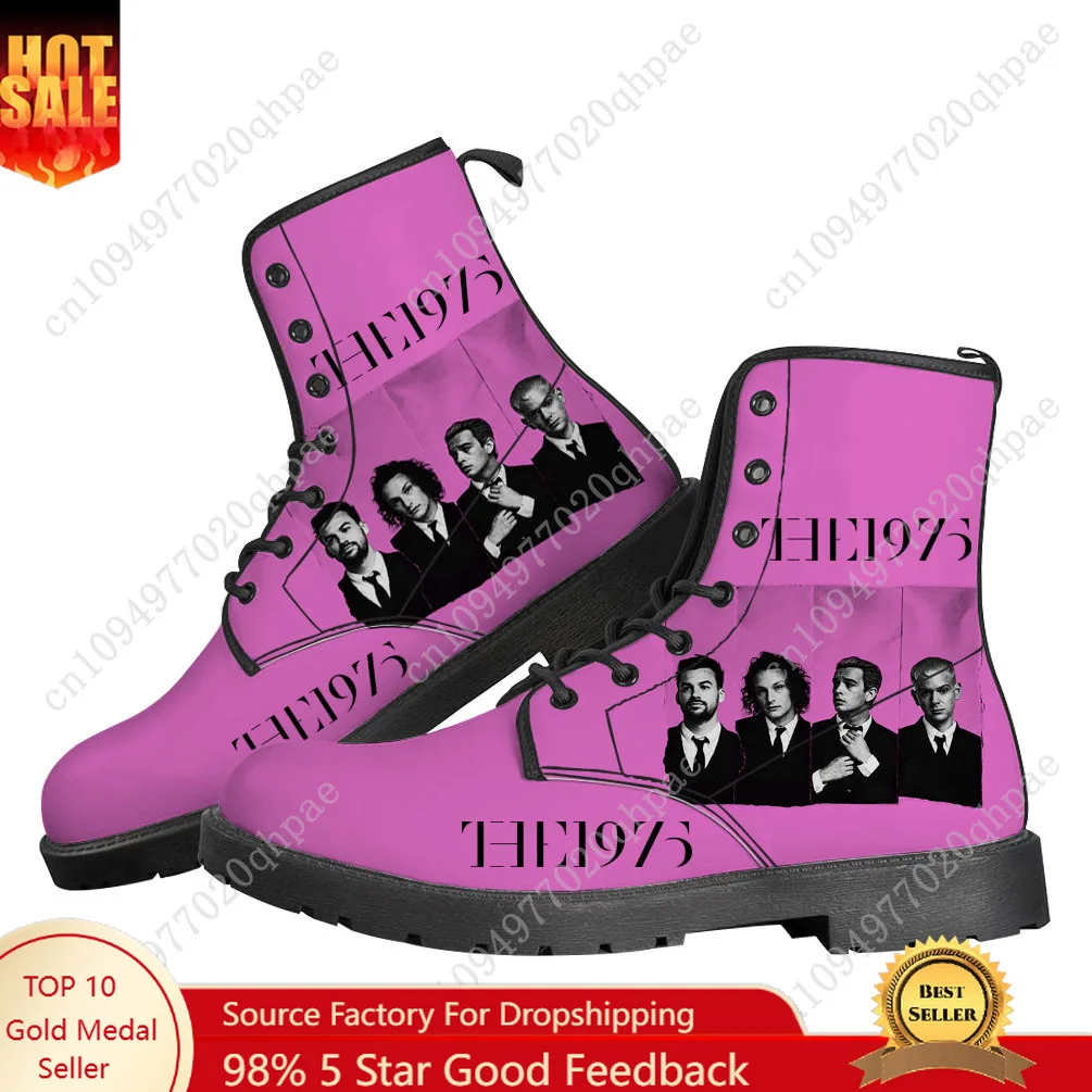 

The 1975 Boots Mens Womens Teenager Shoes Casual Boot Outdoor Light High Quality Couple Print on Demand Customize Shoe