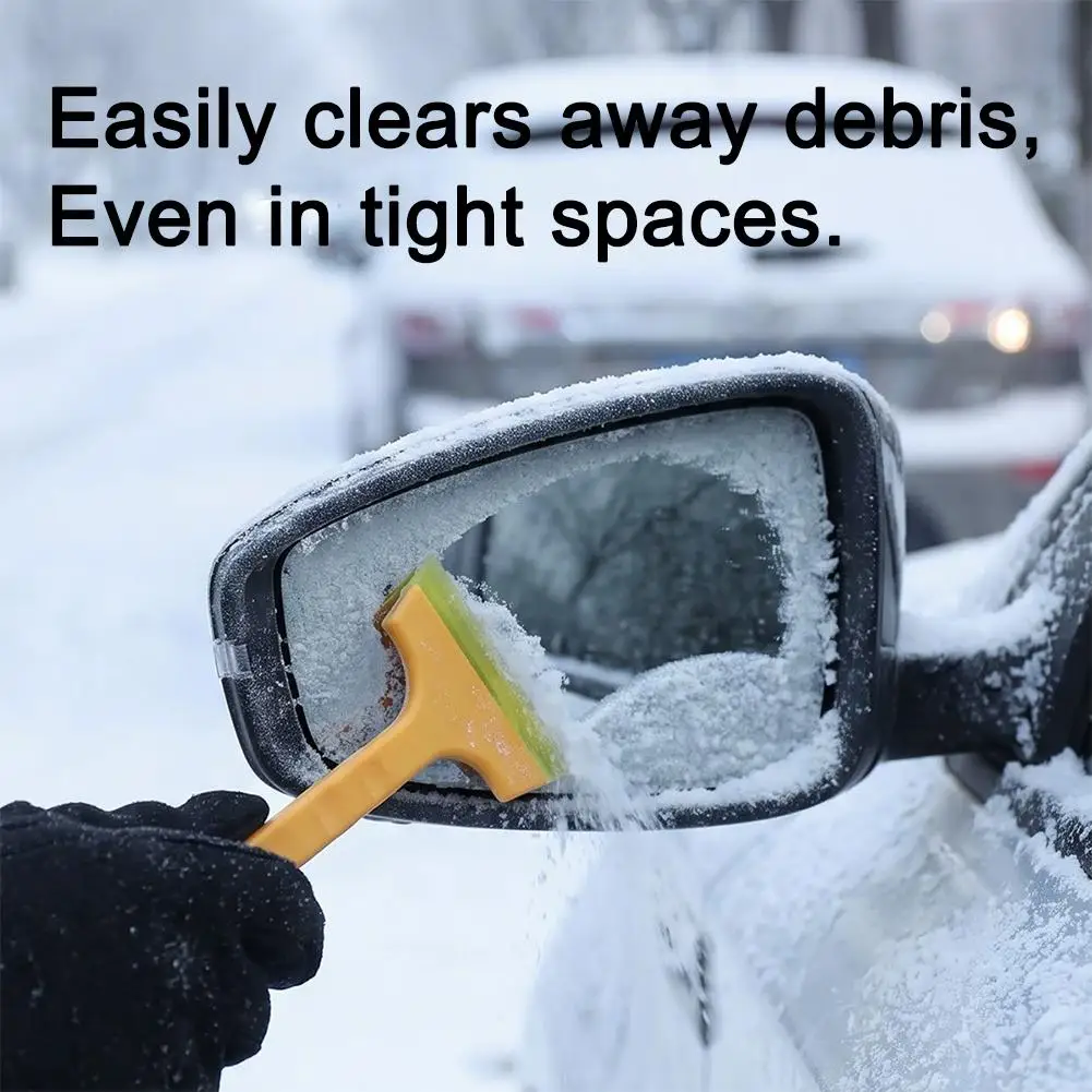 1PC New Car Snow Brush and Ice Scraper Compact ABS Ice Remover with Soft Edge Car Winter Snow Shovel Tool ﻿