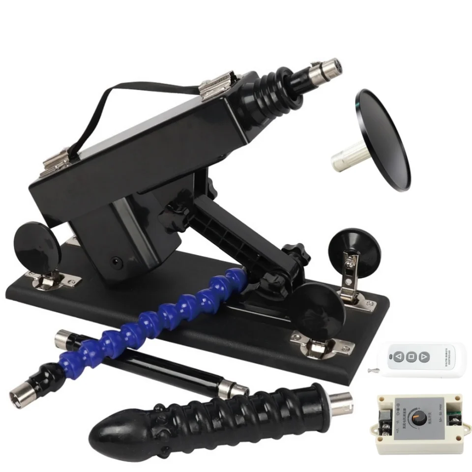 FREDORCH  Sex Machine for Woman Man Remote Control Pumping Gun Adjustable Masturbator with 3XLR Sex Toys Adult Sex Product