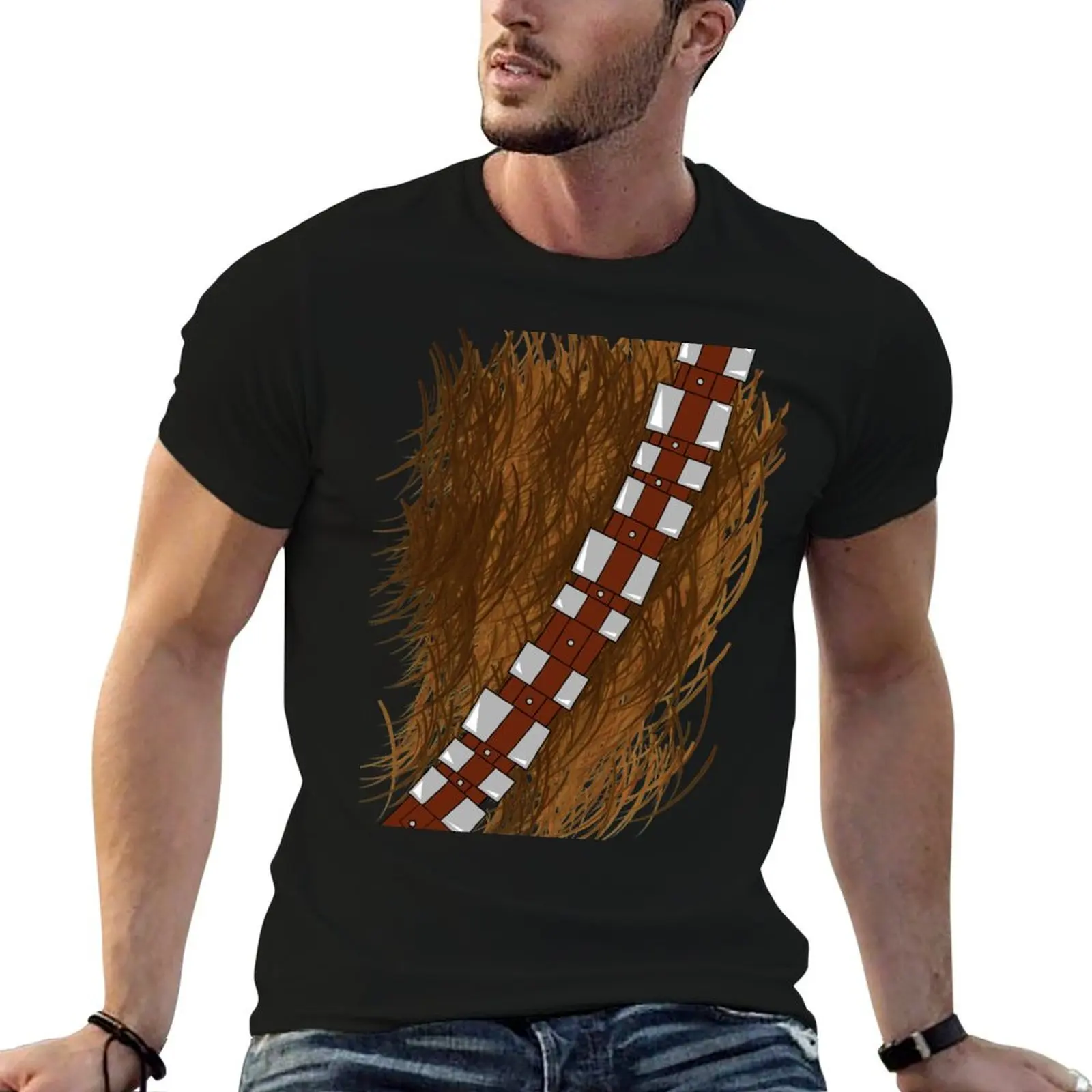 

graphic man man t T-Shirt Wookie t cotton shirt high quality Style shirt