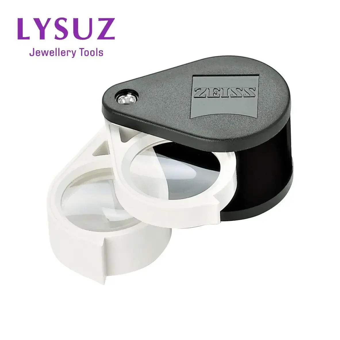 Zeiss D36 AR Jewellers Watch Double Pocket Diamond Gemstone Aplanatic Achromatic Pocket Magnifier Loupe x3 x6 x9