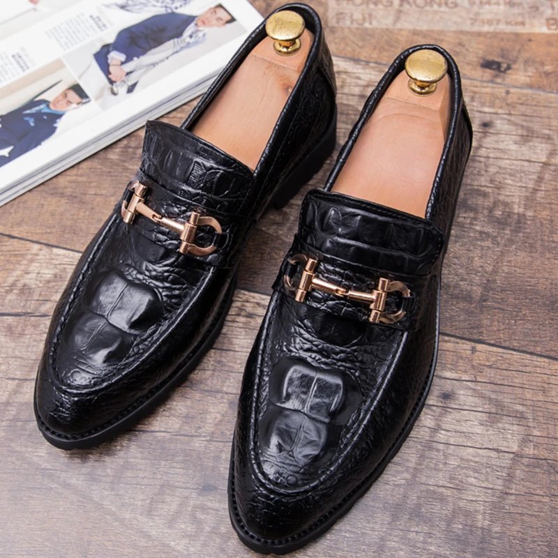 

Классические мужские модельные туфли в стиле ретро, повседневная деловая кожаная обувь, мужские лоферы, деловые оксфорды, вечерние кожаные туфли для мужчин