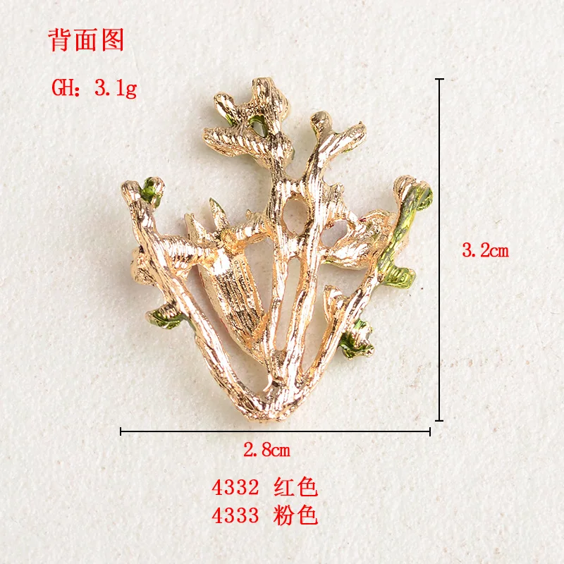 100 pieces set of new headgear DIY hair accessories with flowers and thinly coated leaves in stock