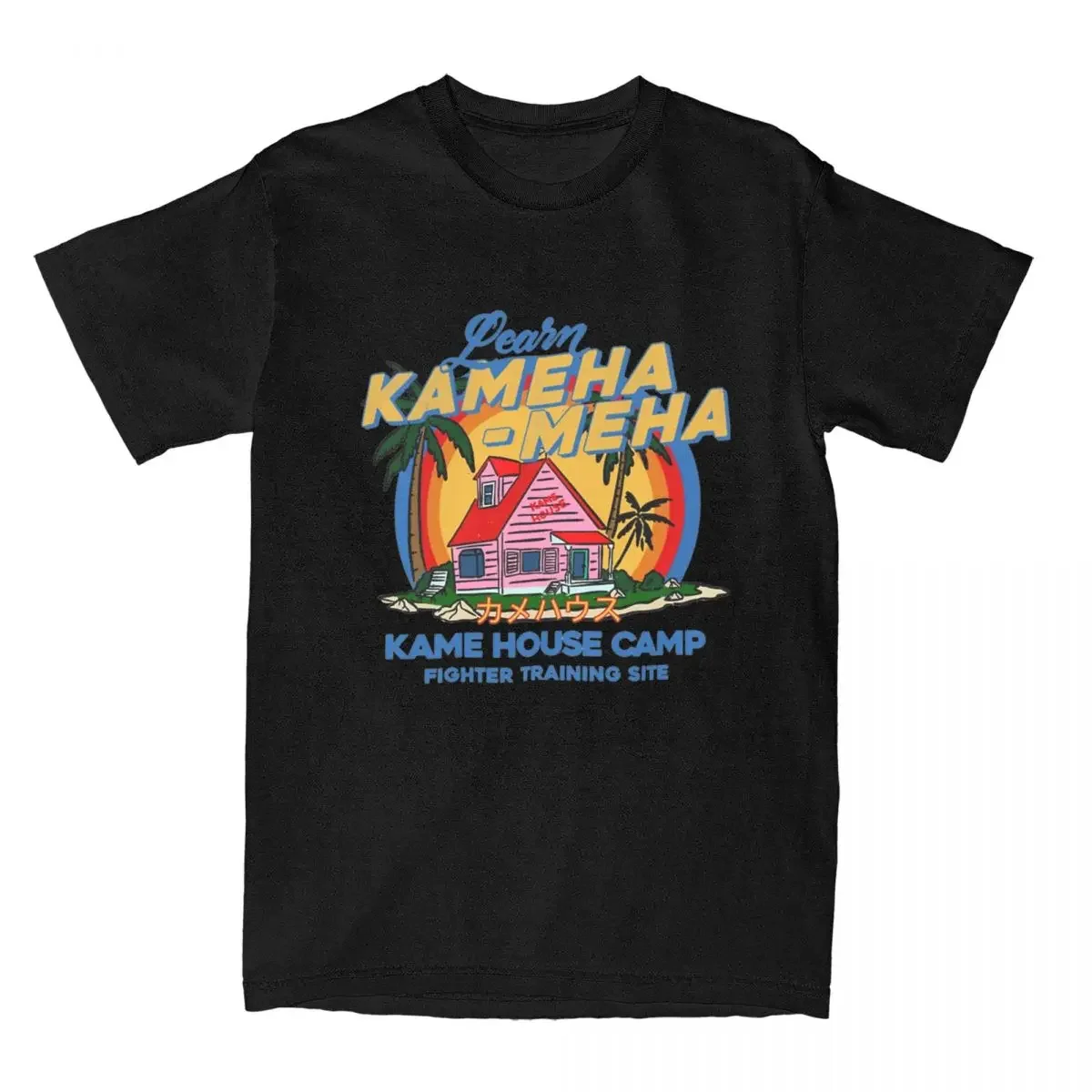 Clothes Fashion Tees New Arrival Kame House Camp Merchandise Shirts  men Master Roshi Home Funny Cotton Classic Tee Shirts