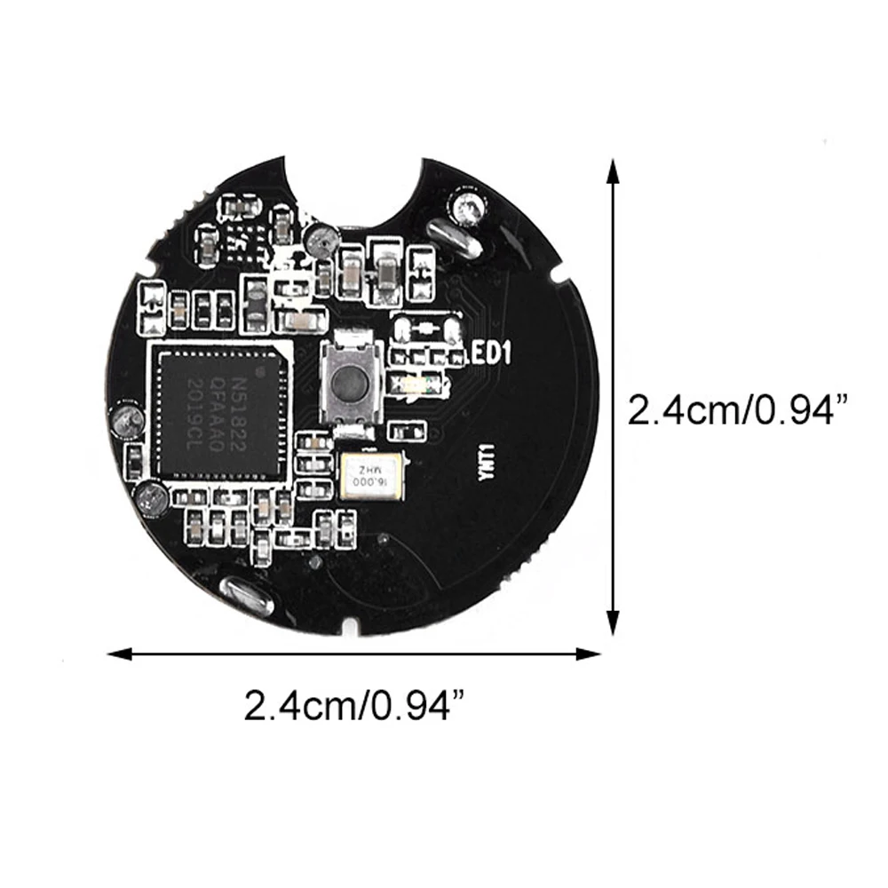 NRF51822 2V-3.3V Bluetooth 4.0 Wireless Module For iBeacon Base Station Intelligent Control System Beacon BLE Module 4MA