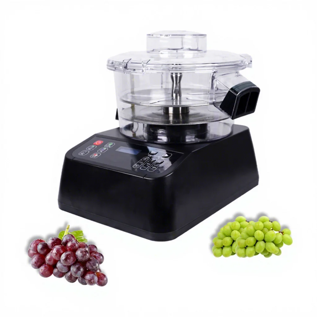 

Simple to Use Variety of Grapes Cherry Tomatoes plum Small Skin Peeling Machine High Speed Rotating Auto Grape Skin Crusher