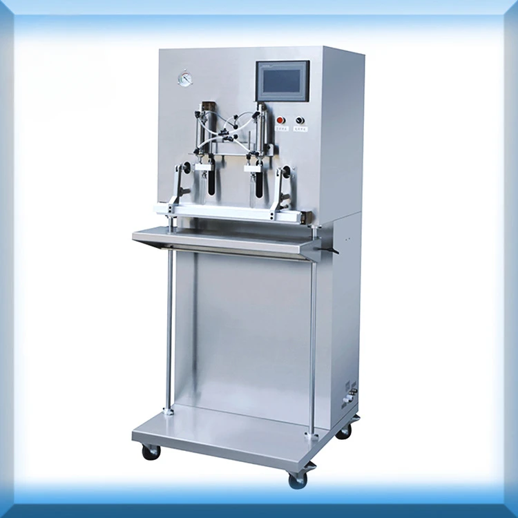 External suction inflatable vacuum packaging machine semi-automatic large commercial nitrogen filling special sealing machine