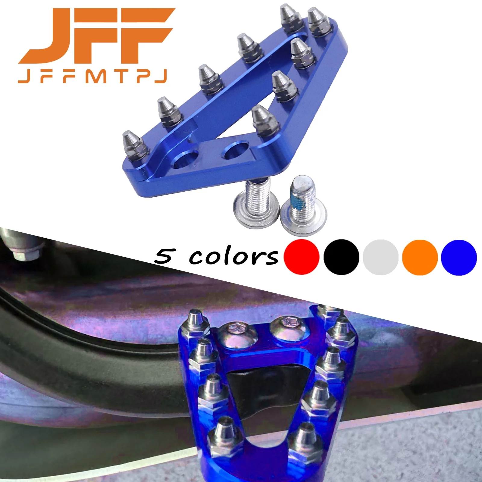 Rear Folding Brake Pedal Step Tip Plate For KTM 690 Enduro R 690 SMC R 390 790 890 1090 Adventure R 1290 Super Adventure/R/S/T