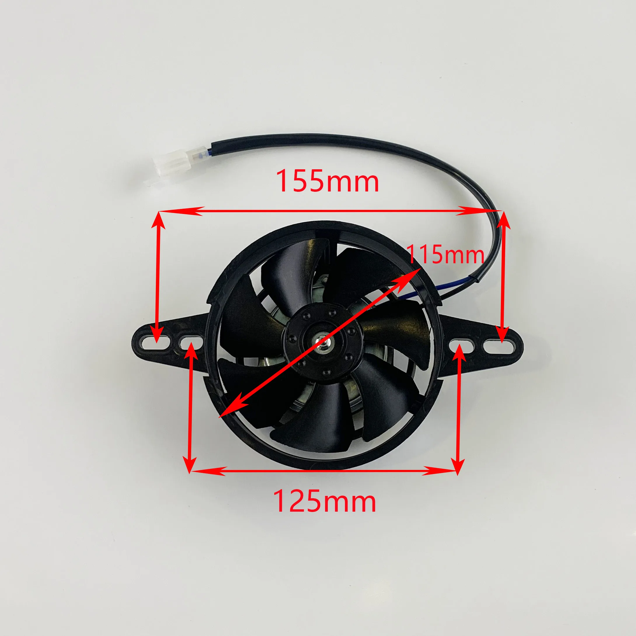 Motorcycle Water Cooler Fan Oil Cooling Radiator Fan For Yamaha YZF R3 RH07 YZF-R25