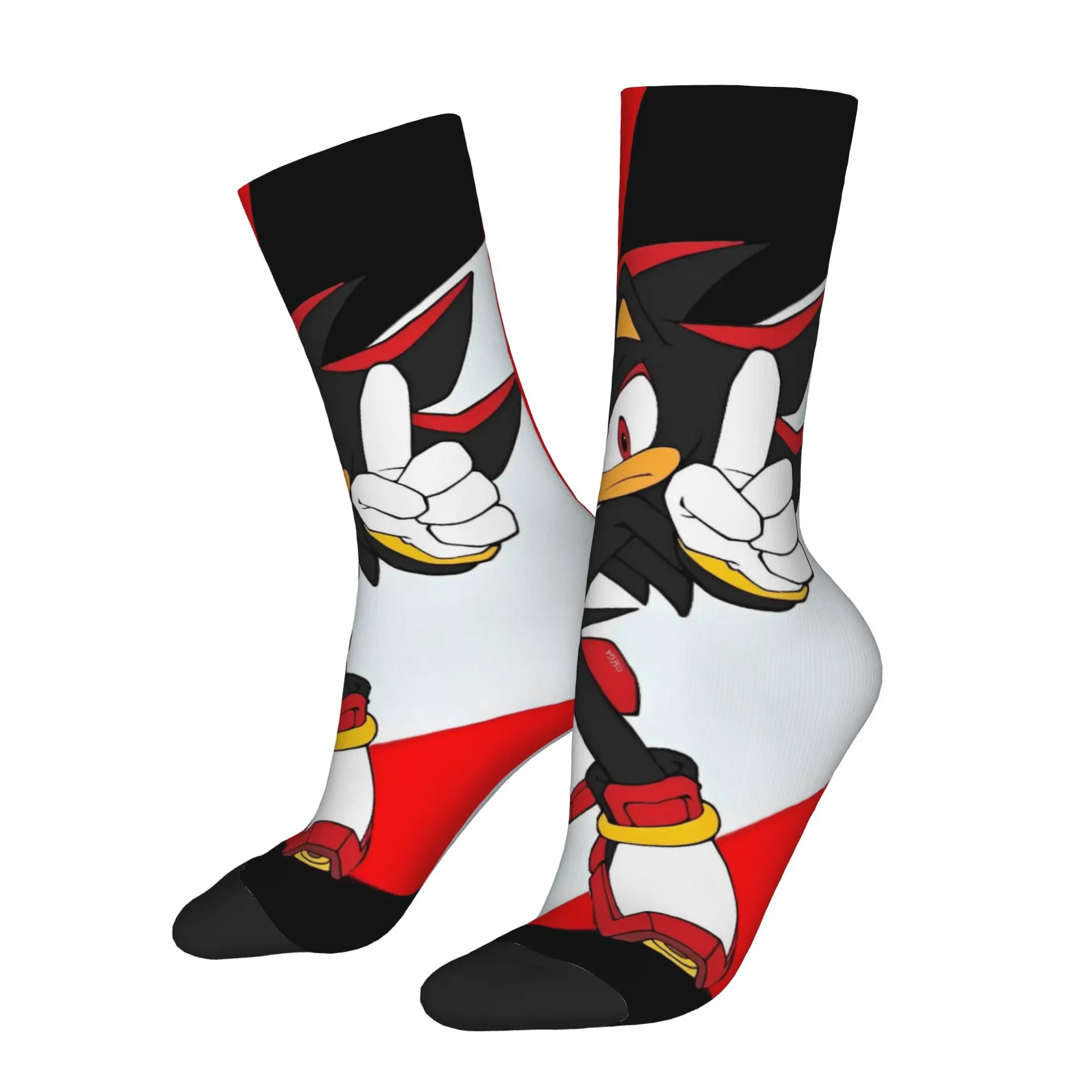 Autumn Winter Casual Women Men S-Shadow The Hedgehogs Socks Non-slip Crew Socks