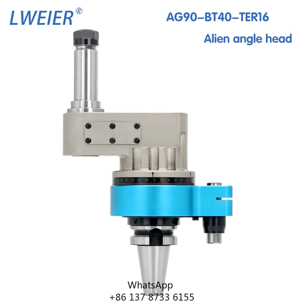Irregular Angle Head BT/ISO/CAT-TER16 Cutting And Milling Head, Inner Cavity Processing, Side Milling Head Can Be Customized
