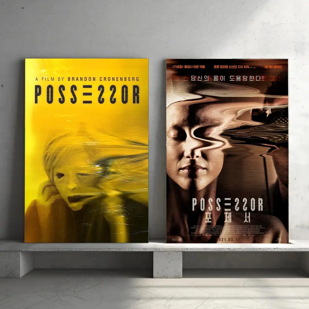 Psychological Horror Film P-Possessor-r Poster HD Wall Art Print,Self-adhesive Poster Sticker,Aesthetic Home Decor