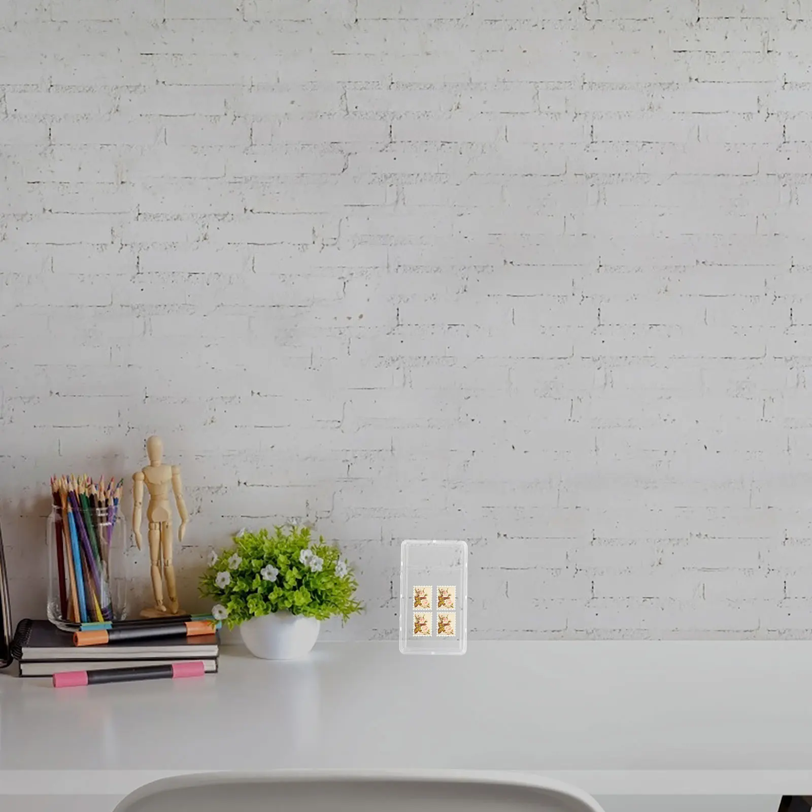 

Ящик для хранения маркировки, прозрачный чехол для планки, материал Ps, водонепроницаемая защита для бизнеса сбора штампов