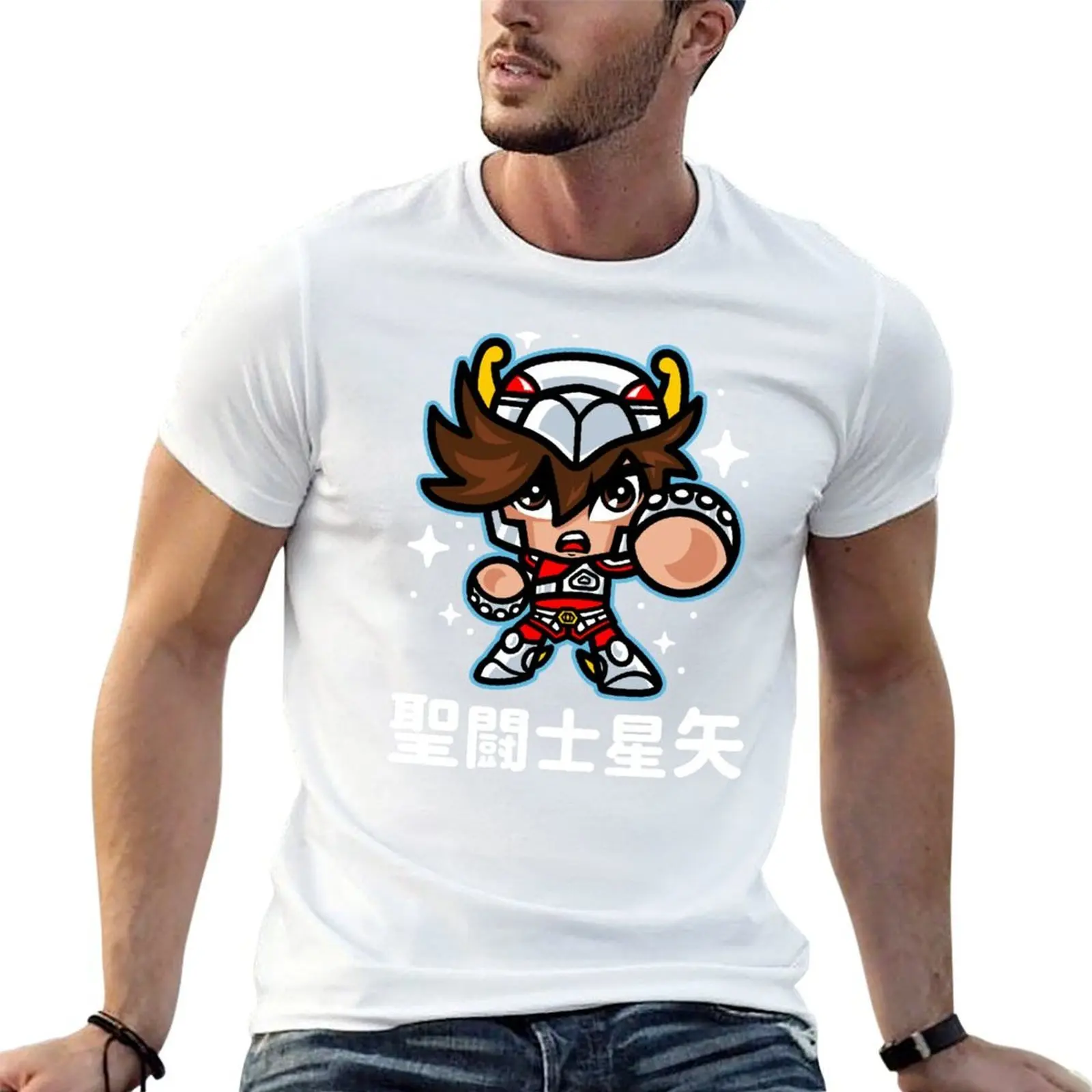

ChibiSeiya II T-Shirt t shirt man cotton anime t shirts oversize T-Shirt