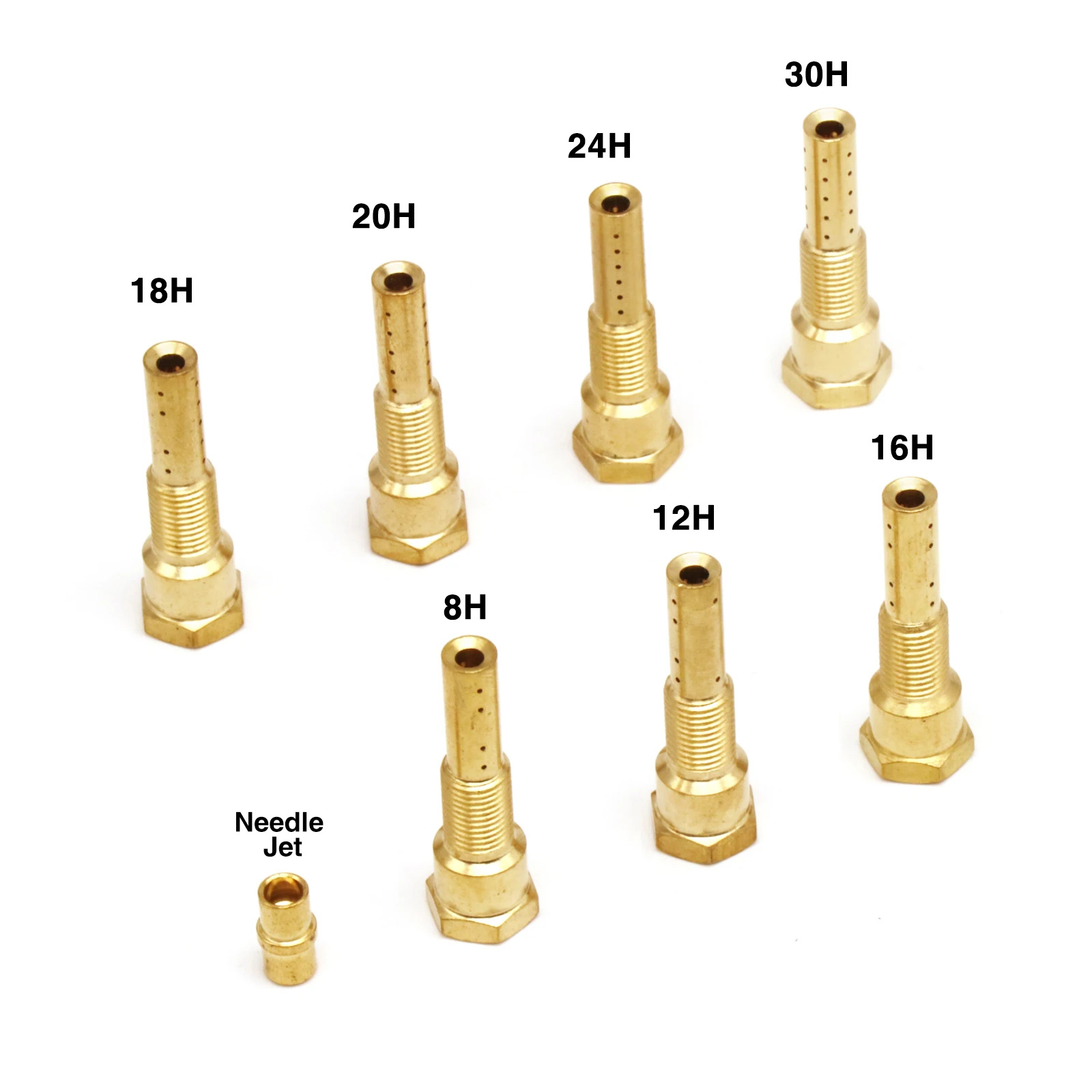 Alconstar-8/16/20/30 Holes Carburetor Nozzle atomizer jet Main Jets Slow Pilot Jets For PWK PWM PE PD PJ FCR-MX Motorcycle Carb