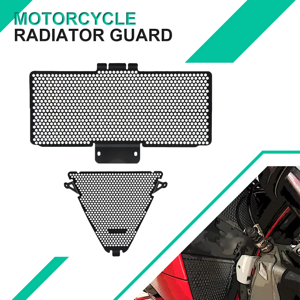 Motorcycle For DUCATI Panigale V2 1299 1199 959 899 Radiator Grille Guard Covers Oil Cooler Cooling Radiator Shield Protector