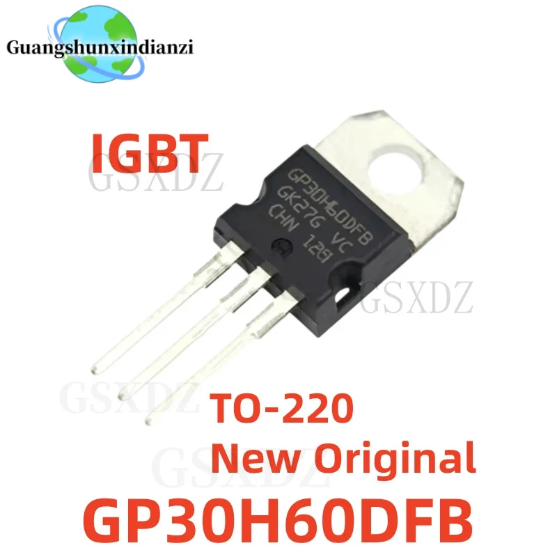 

100% новый оригинальный 10 шт. STGP30H60DFB GP30H60DFB TO-220 30A 600V IGBT силовой транзистор высшего качества в наличии