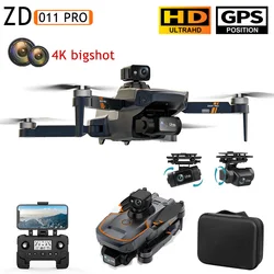 2024 nuovo ZD011 PRO 8K Drone professionale HD Camera droni Video 4k GPS WIFI FPV 2 assi Gimbal Anti-shake UAV RC 5km a lungo raggio