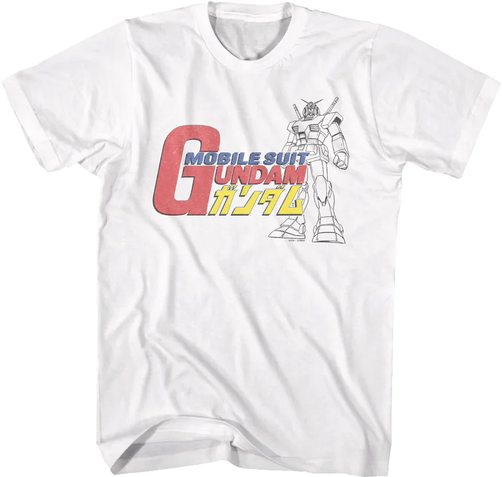 Mobile Fighter Gundam A-Anaheim Bedrucktes T-Shirt Herren- und Damen-T-Shirt Herren-Top-Sport-T-Shirt Herren-T-Shirt Sommer-T-Shirt 2026