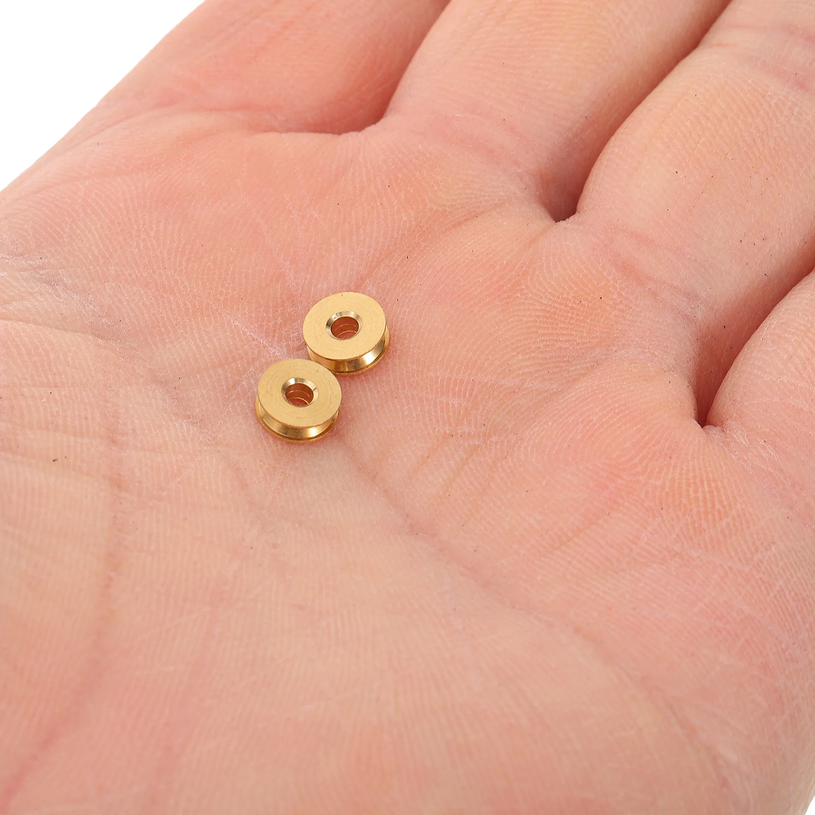 

10Pcs Durable V- Drive Wheel for Tape Deck Reduces Noise and Vibration Effective Transmission Efficiency