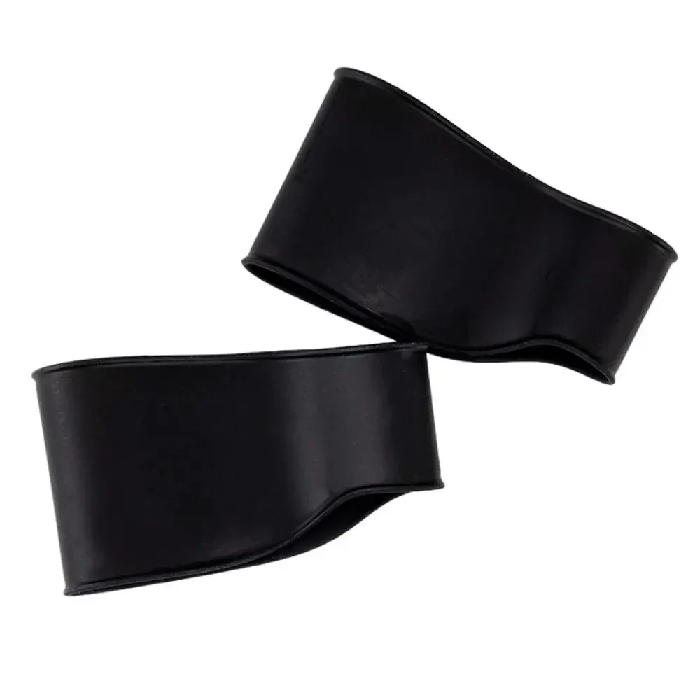 Faixas de renda de futebol de silicone fita de aperto de treinamento de futebol cadarços cobre capa fixa elástica capa de grampo de futebol